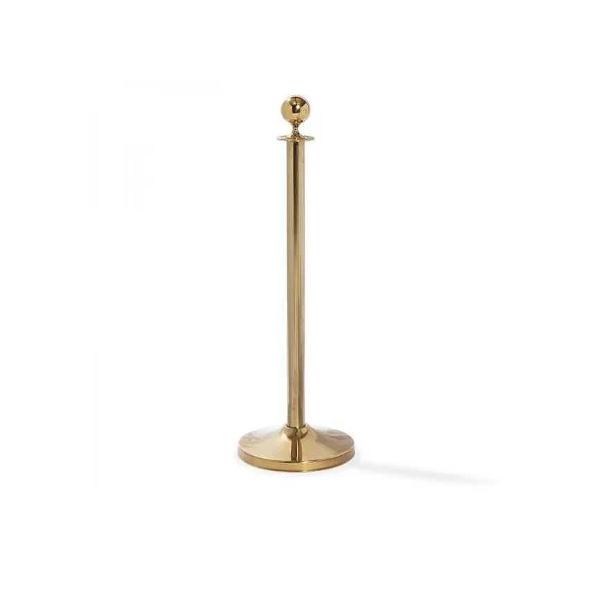 Black-Rope-Ball-Top-Queue-Pole-2