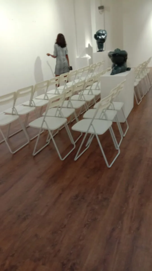Foldable Chair (White)