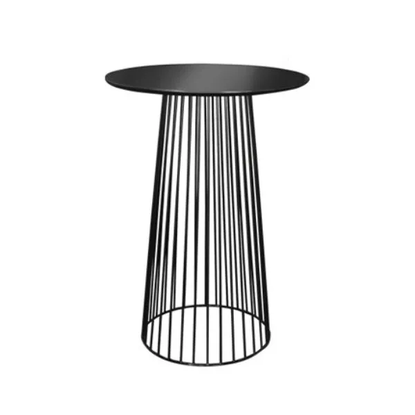 High Cage Bar Table (Black) (1)