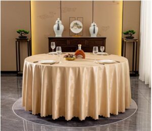 5ft round table champagne gold4