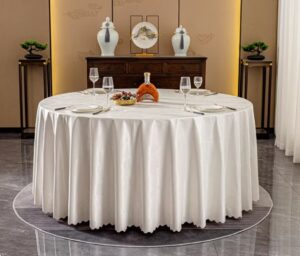 5ft round table pearl white3