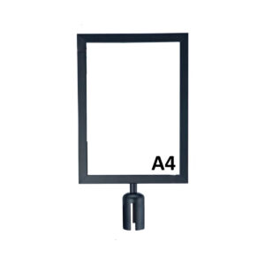 Queue Pole Sign (A4)